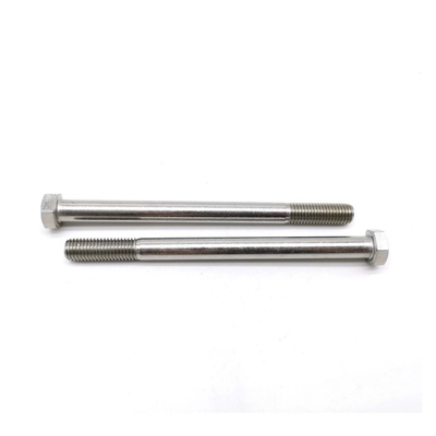 DIN 931 A4 70 SS 316 Stainless Steel Screws Nuts Bolts M2x8 Hex Cap Screws Partially Thread