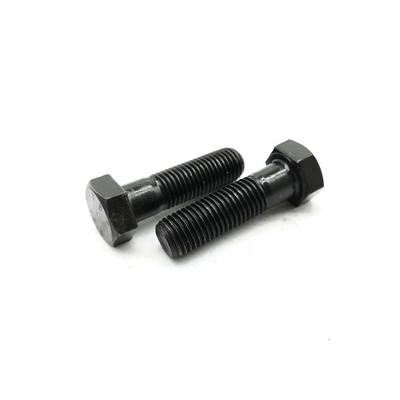 Hex Head High Strength Bolts ISO4014 GB5782 Class 10.9 Black Partial Thread Bolt M6 M48