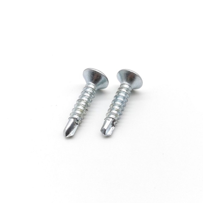 Phillips Zinc Coated Self Tapping Screws Self Drilling Screws Pan Head #2 Point Steel