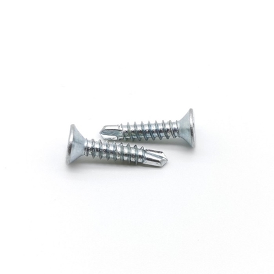 Phillips Zinc Coated Self Tapping Screws Self Drilling Screws Pan Head #2 Point Steel